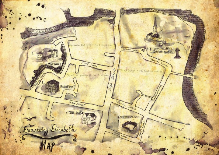 Map design by Talulah Mason